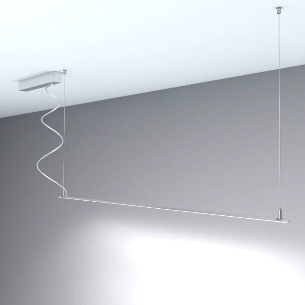 Lámpara Lineal Colgante LED - MILANO PLATA