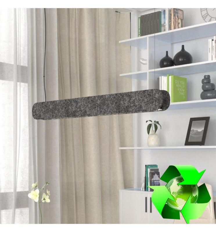 Lámpara Lineal Colgante LED - Fonoabsorbente - MUTE