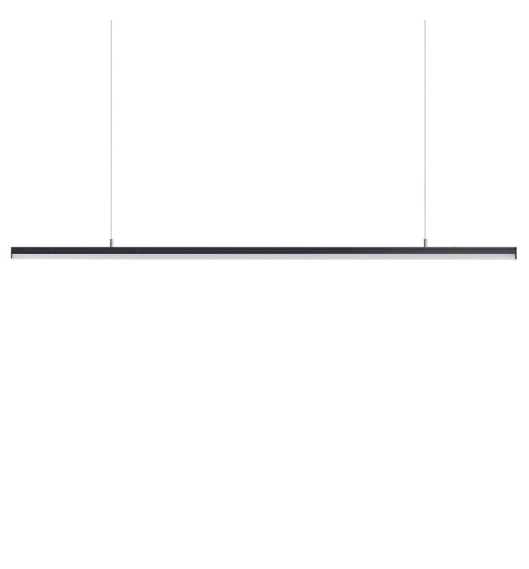 Lámpara lineal LED colgante - 40W - KIRUNA Negro