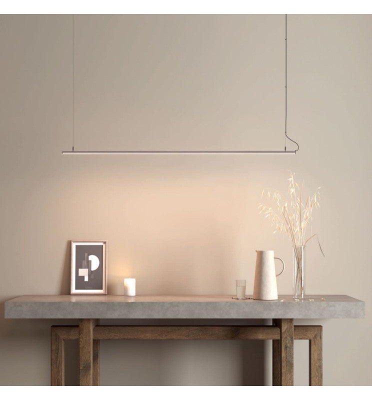 Lámpara lineal LED colgante - 40W - KIRUNA Negro