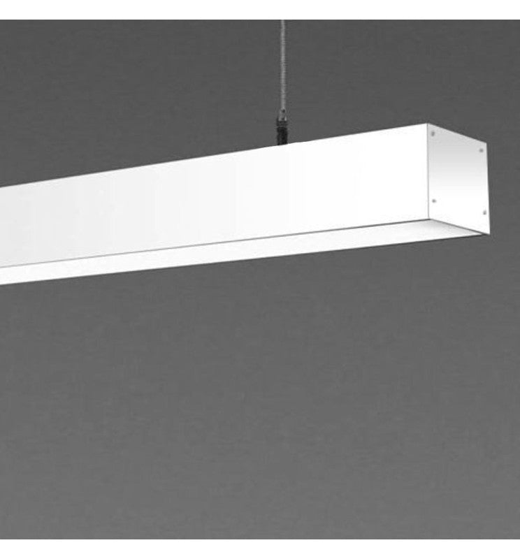 LED 72W Lineal - 2 metros - Blanco- Regleta + Colgante POSTDAM