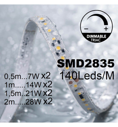 LED Lineær Lampe - MUTE WALL