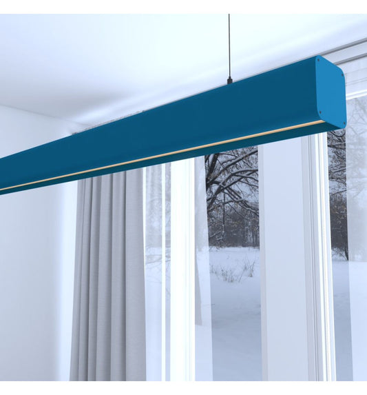 Lámpara Lineal Colgante LED -  ANTONIO AZUL