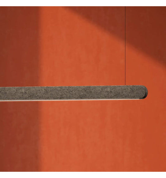Lámpara Lineal Colgante LED - Fonoabsorbente - MUTE