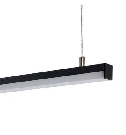 Lámpara lineal LED colgante - 40W - KIRUNA Negro