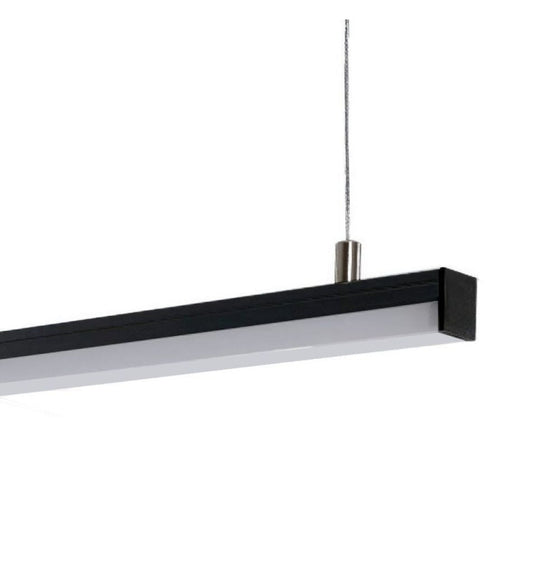 Lámpara lineal LED colgante - 40W - KIRUNA Negro
