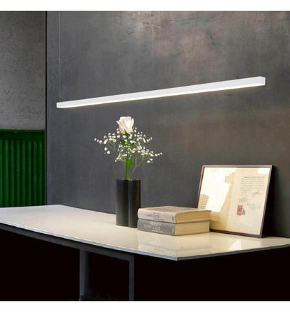 Aluminiumsprofil - Hvit - POSTDAM -2 Meter - armatur + anheng