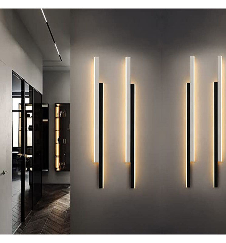 Aluminiumsprofil - Hvit - POSTDAM -2 Meter - armatur + anheng