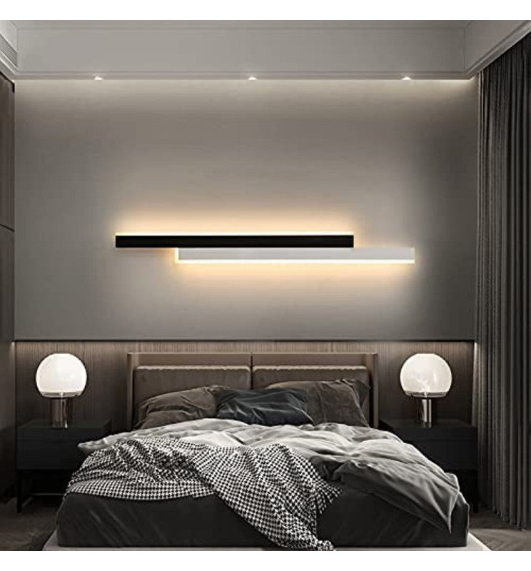 Aluminiumsprofil - Hvit - POSTDAM -2 Meter - armatur + anheng